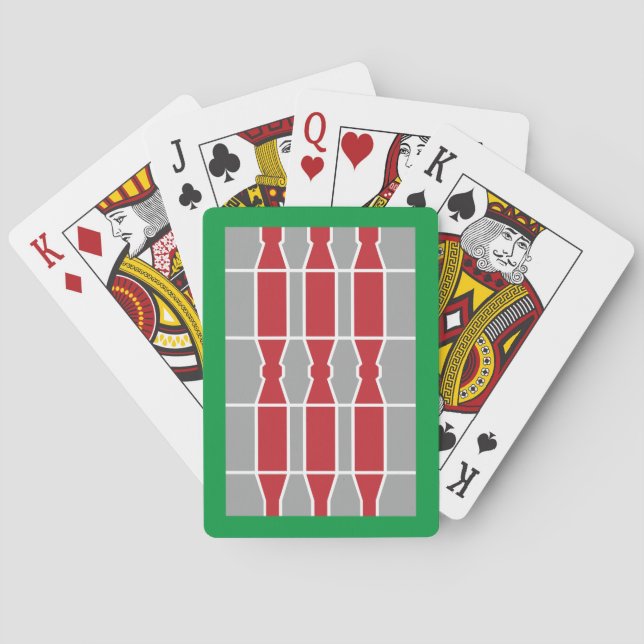 Jeu De Cartes Armoiries/drapeau de l'Ombrie, Italie (dos)