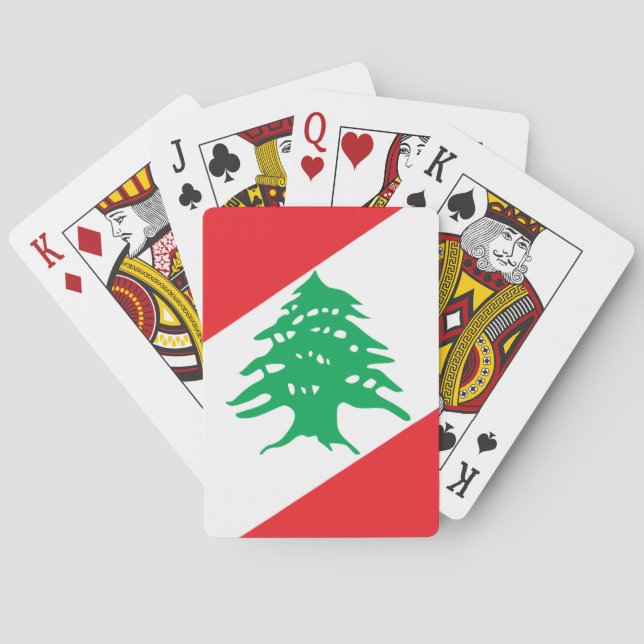 Jeu De Cartes Armoiries du Liban (dos)