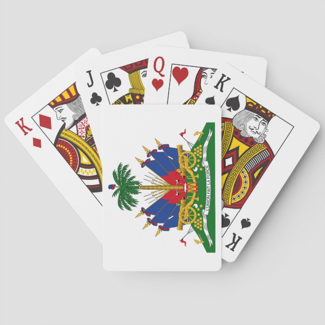 Jeu De Cartes Armoiries haïtiennes (Haïti) (dos)