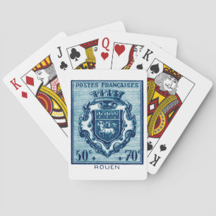 Jeu De Cartes Armoiries vintages de Rennes, France
