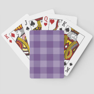 Jeu De Cartes Arrière - plan checkered violet