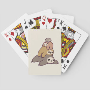 Jeu De Cartes Arrière - plan de fentes mignonnes