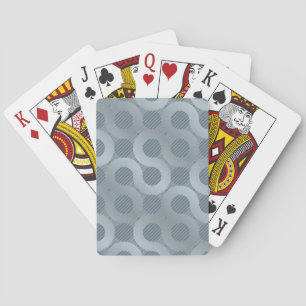 Jeu De Cartes arrière - plan de flux gris Abstrait