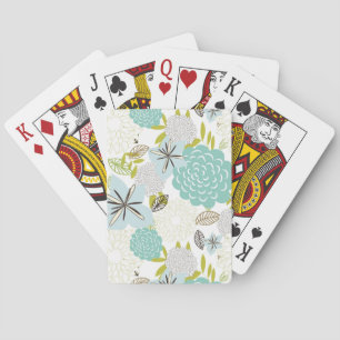Jeu De Cartes Arrière - plan floral 5