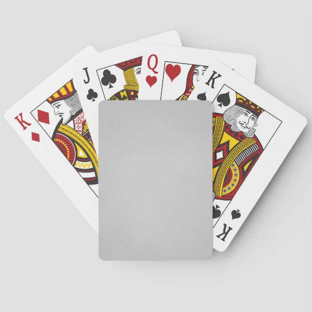 Jeu De Cartes Arrière - plan Grainy Grey Artsy (dos)
