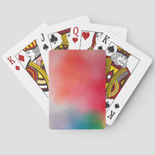 Jeu De Cartes Art Abstrait coloré moderne Elégant Modèle