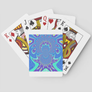 Jeu De Cartes Art bleu moderne