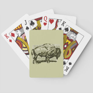 Jeu De Cartes Art de Buffalo