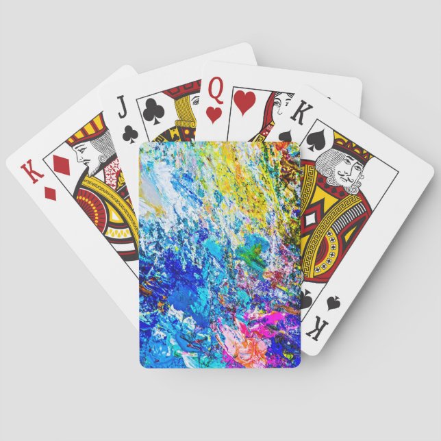 Jeu De Cartes Art de la palette de couleurs (dos)