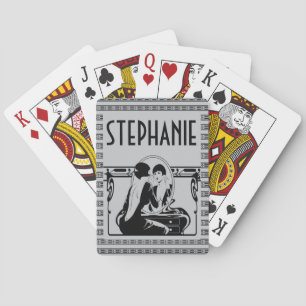 Jeu De Cartes Art déco, cartes de jeu customisées