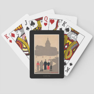 Jeu De Cartes Art déco SceneParis, France de Le Pantheon