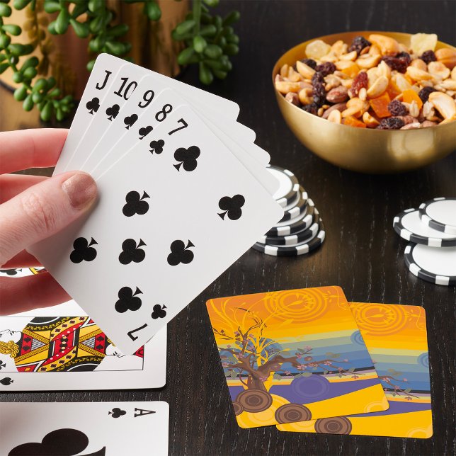 Jeu De Cartes Art du coucher du soleil (Créateur téléchargé)