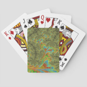 Jeu De Cartes Art fractal spirale psychédélique tripant