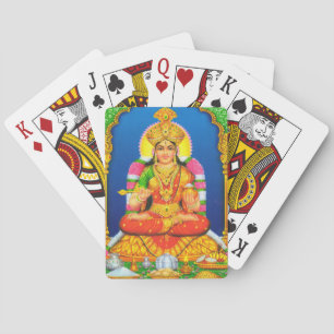 Jeu De Cartes Art indien Lakshmi déesse Religion hindoue