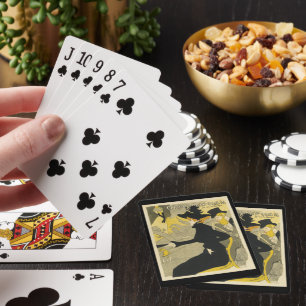 Jeu De Cartes Art Nouveau, Divan Japonais par Toulouse Lautrec