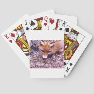 Jeu De Cartes Art numérique animal de douche de fête au bureau d