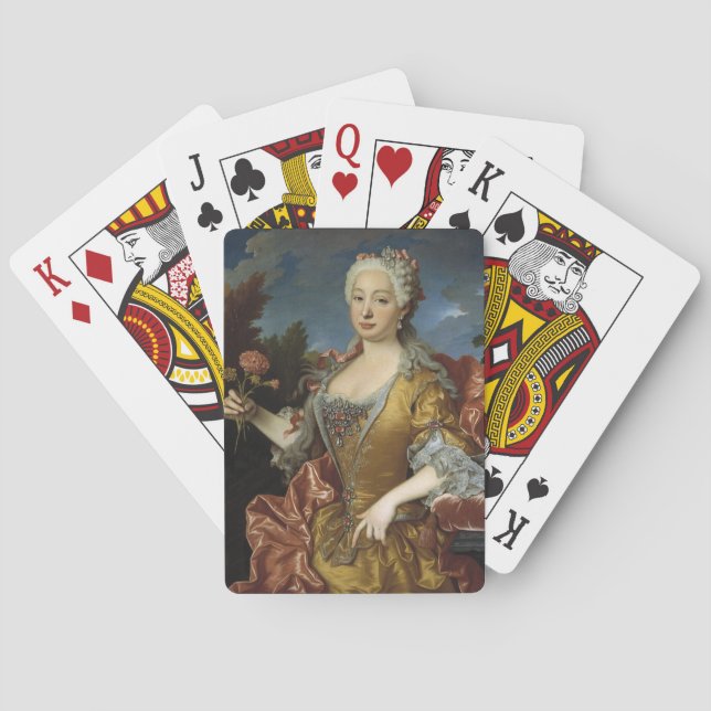 Jeu De Cartes Art Portrait jouer aux cartes (dos)