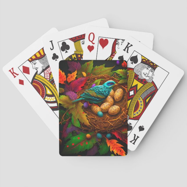 Jeu De Cartes Artsy Bird (dos)