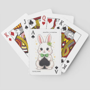 Jeu De Cartes As de pique Lapin Chanceux Carte de poker