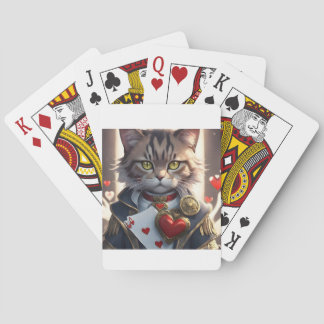 Jeu De Cartes As des Coeurs Chat