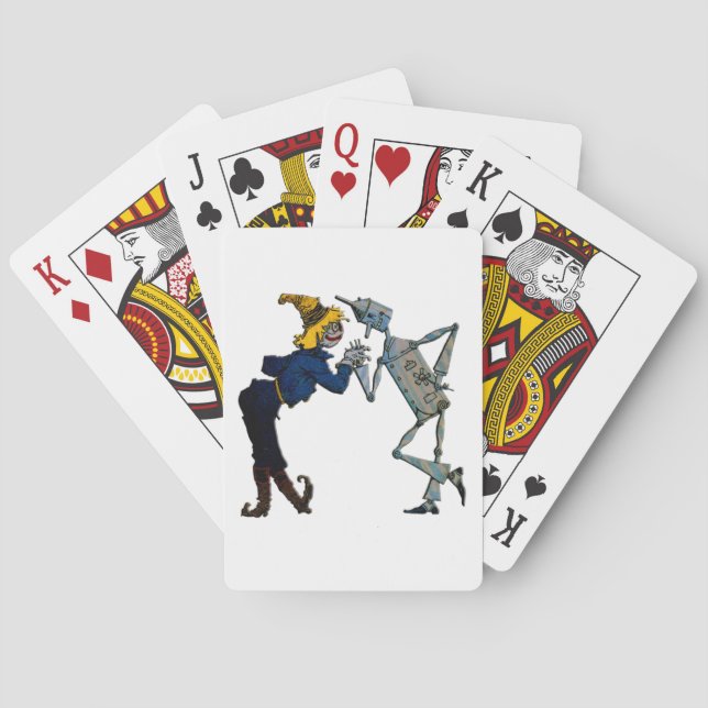 Jeu De Cartes Assistant Lecture de cartes de l'homme d'escarecro (dos)