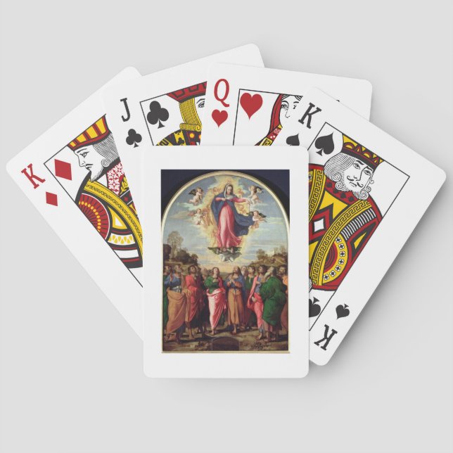 Jeu De Cartes Assoumption of the Virgin (dos)