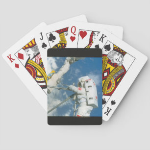 Jeu De Cartes Astronaute dans le _Space de l'espace.