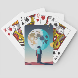 Jeu De Cartes Astronaute solitaire