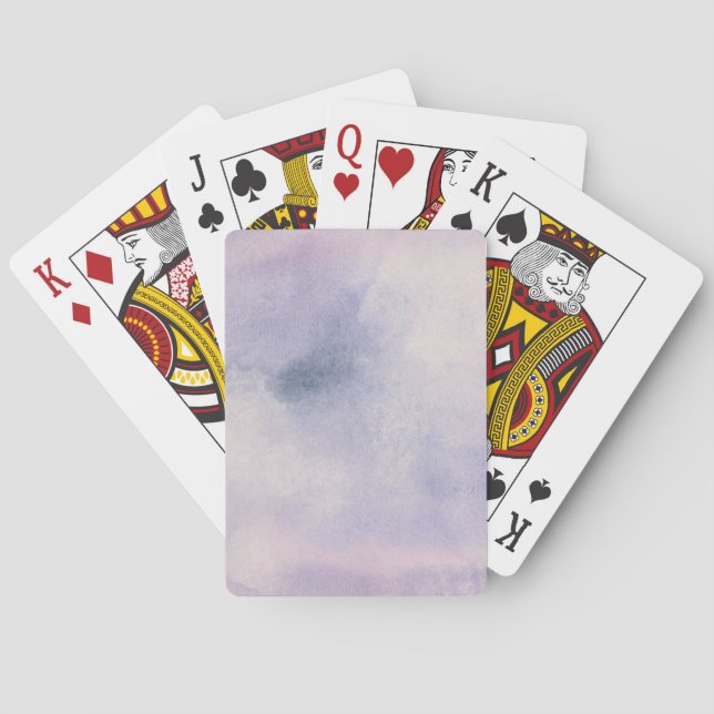 Jeu De Cartes Astronome | pourpre et bleu (dos)