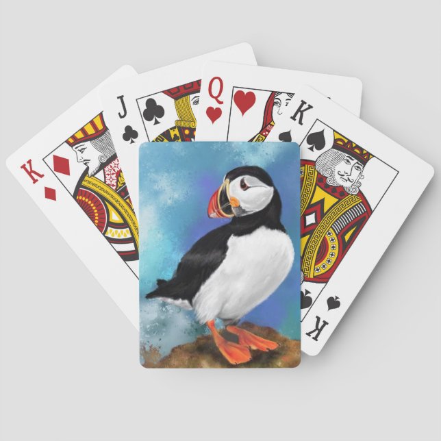 Jeu De Cartes Atlantic Puffin Poker Jouer Cartes (dos)