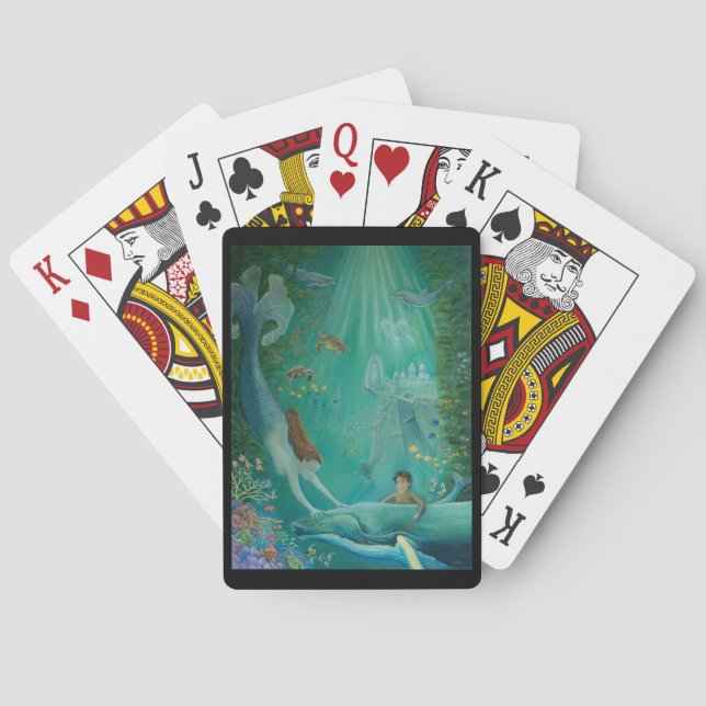 Jeu De Cartes Au-delà du récif pour Atlantis (dos)
