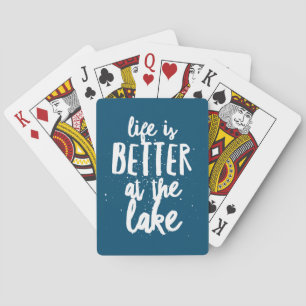 Jeu De Cartes Au lac