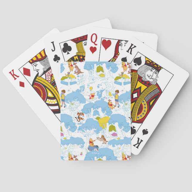 Jeu De Cartes Au Motif Honey Tree Jouer des cartes (dos)