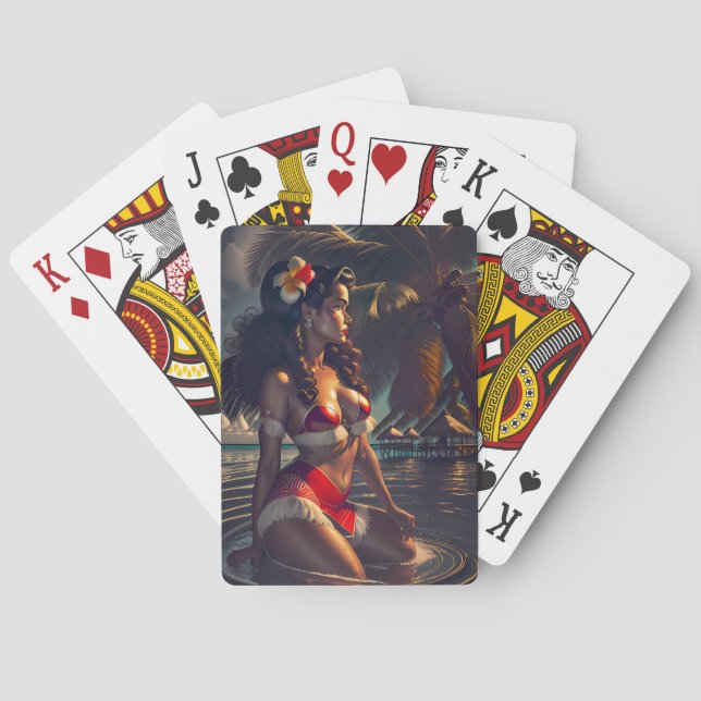 Jeu De Cartes Aube tropicale (dos)