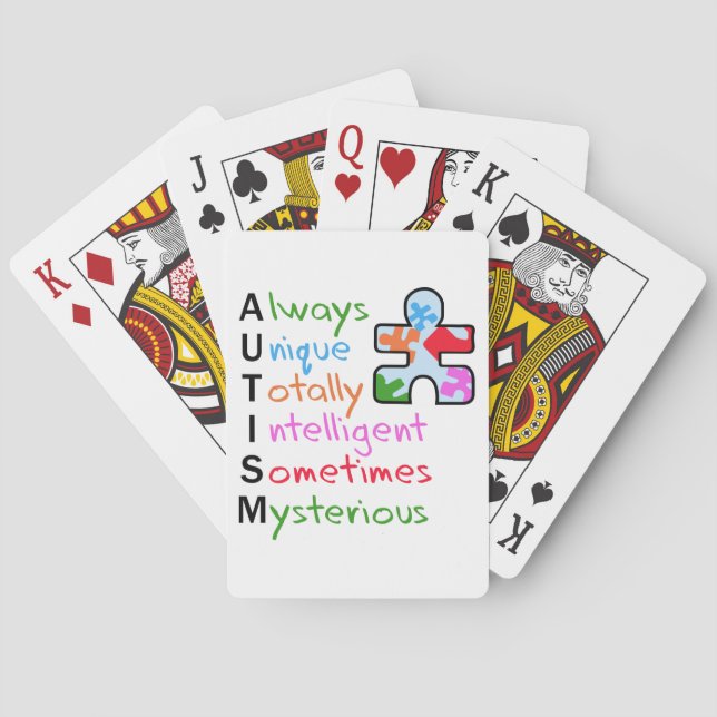 Jeu De Cartes Autisme (dos)