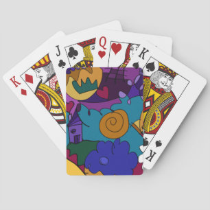 Jeu De Cartes Avant la Célébration