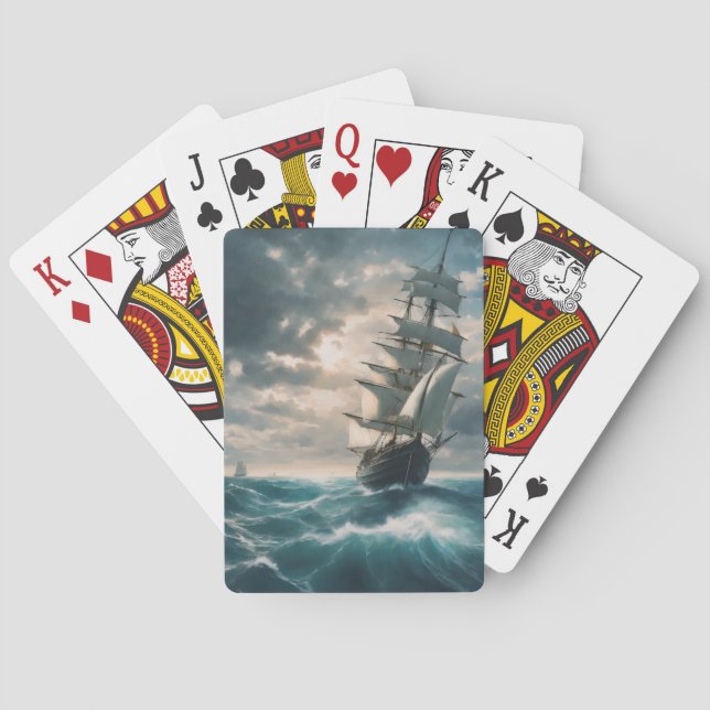 Jeu De Cartes Avant le vent (dos)