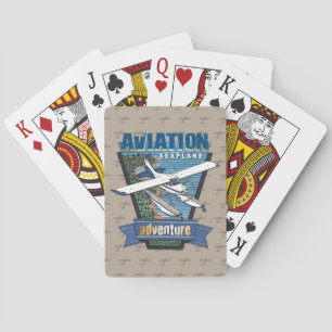Jeu De Cartes Aventure hydravion