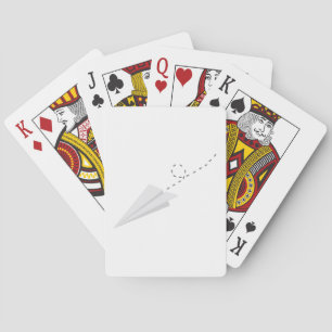 Jeu De Cartes Avion papier