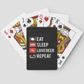 Jeu De Cartes Awesome Deer Lover Creative Modern Design 