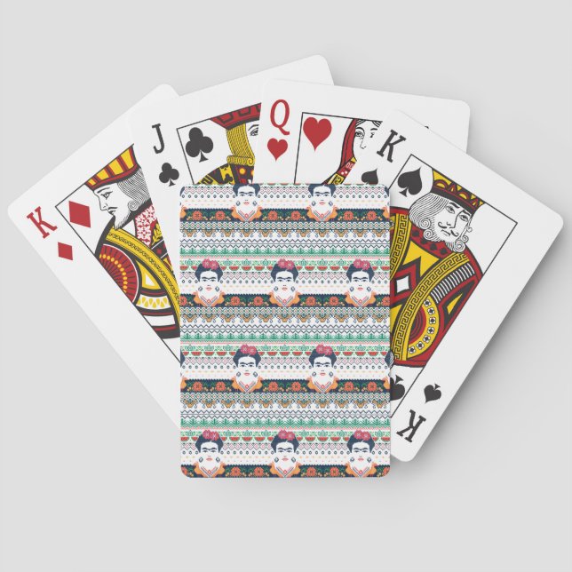 Jeu De Cartes Aztèque de Frida Kahlo | (dos)