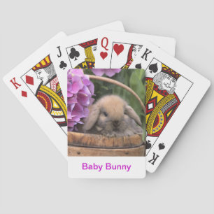 Jeu De Cartes Baby Bunny Lapin Jouer Des Cartes