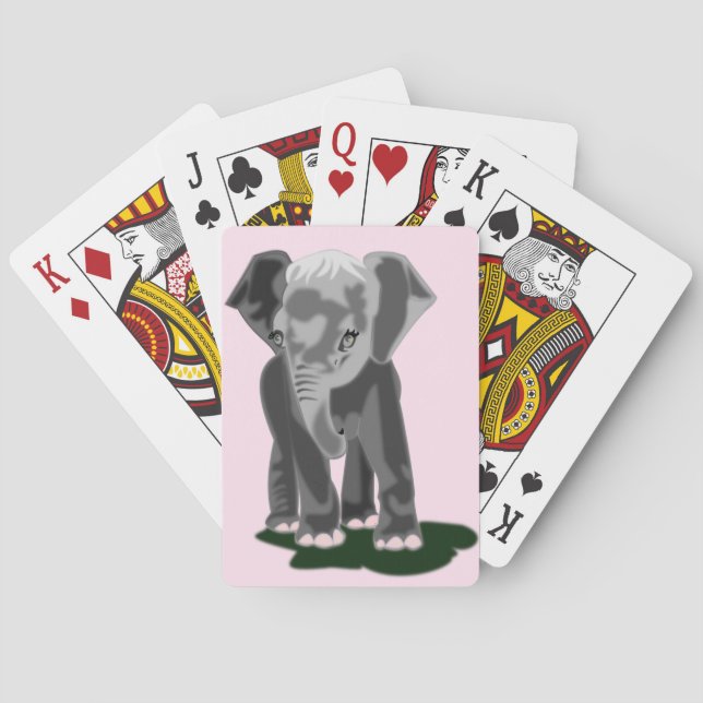 Jeu De Cartes Baby Elephant Jouer aux cartes (dos)