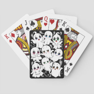 Jeu De Cartes Baby Ghosts Éffrayant mignon Halloween humeur
