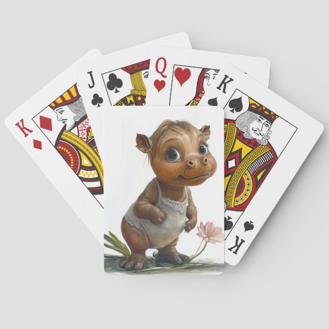 Jeu De Cartes Baby Hippo Playing Cards (dos)