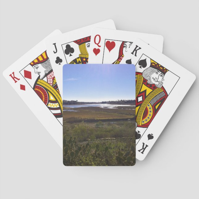 Jeu De Cartes Back Bay, Newport Beach, Californie (dos)