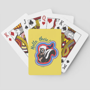 Jeu De Cartes Badge de fleurs et papillons Bambi