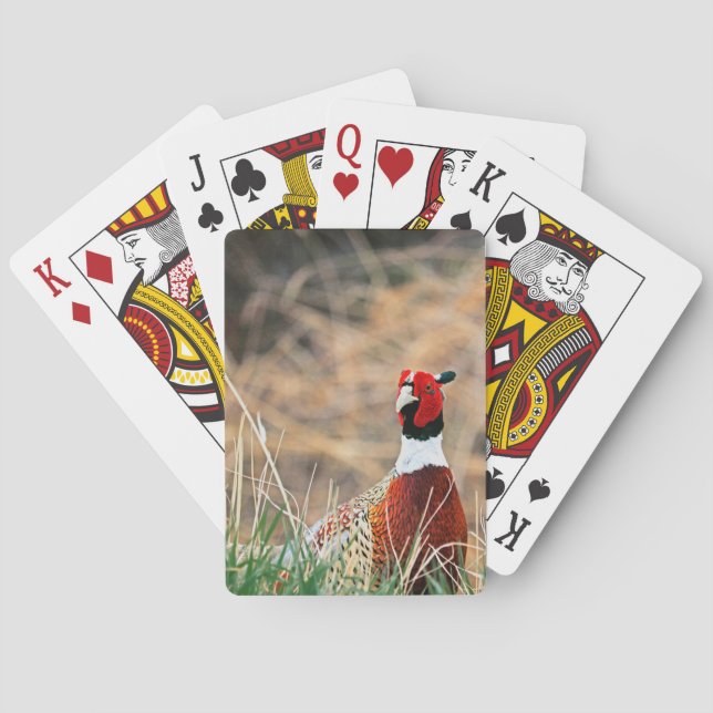 Jeu De Cartes Bague Cou Pheasant Vélos Jouer Cartes (dos)
