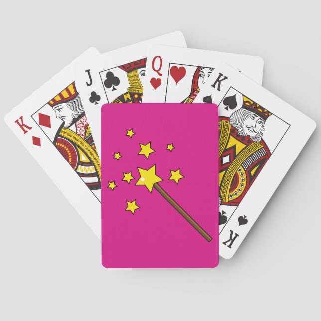 Jeu De Cartes Baguette magique (dos)