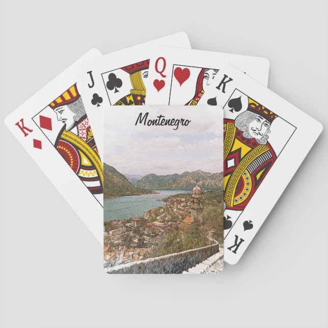 Jeu De Cartes Baie de Kotor (dos)